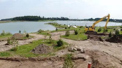 Formuojami sklypai ant karjero kranto (2026-09)